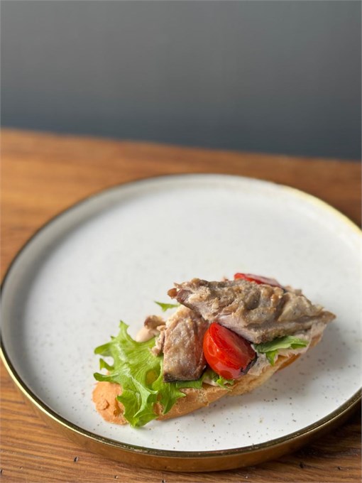 Мини-брускетта со скумбрией горячего копчения 10204 - фото 448