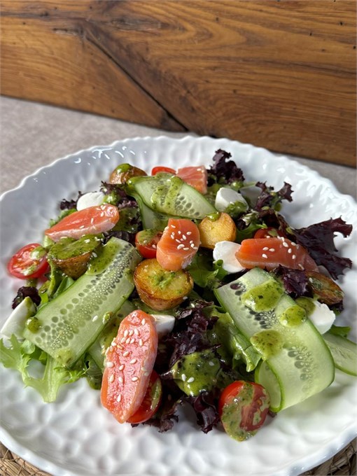 Салат с лососем 10206 - фото 451